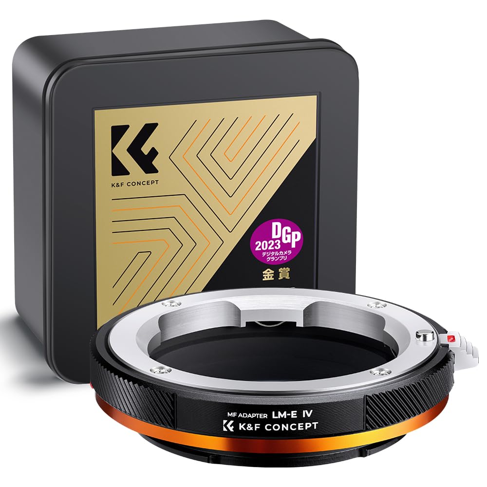 【新型】K＆F Concept マウントアダプター L/M-E IV Leica ライカ Mマウントレンズ ソニー対応 Eマウント NEXカメラ装着用 レンズアダプタ Amazon | 【新型】K&F CONCEPT マウントアダプター L/M-E IV Leica対応